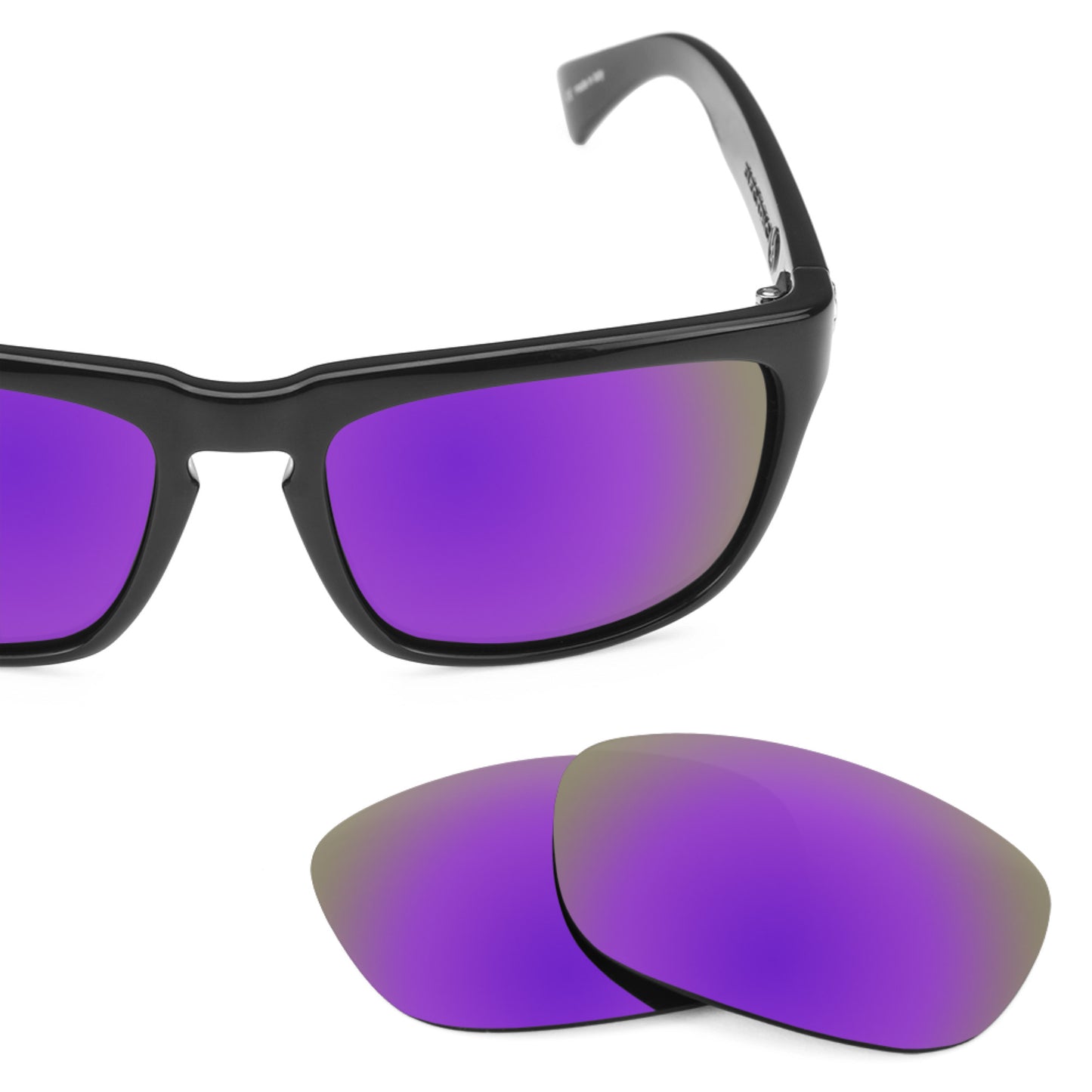 Revant replacement lenses for Electric Knoxville Polarized Plasma Purple