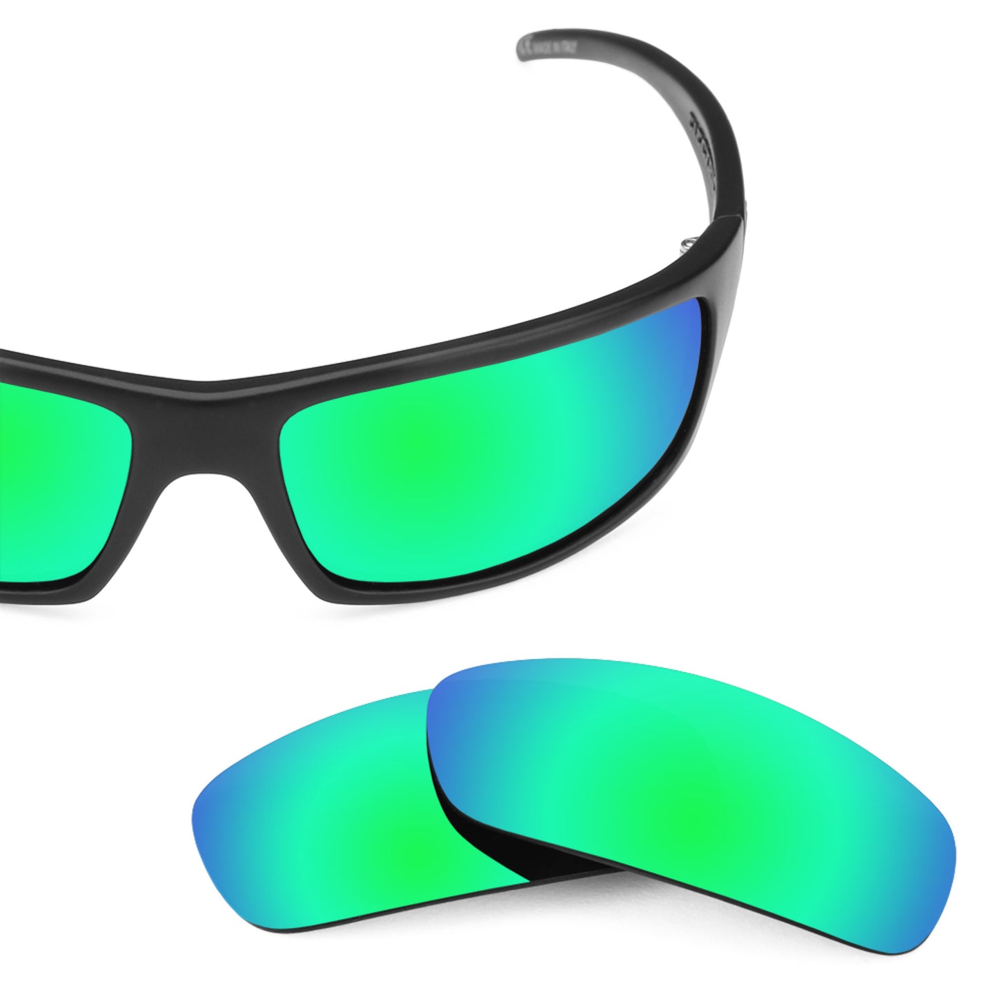 Revant replacement lenses for Electric Technician Non-Polarized Emerald Green