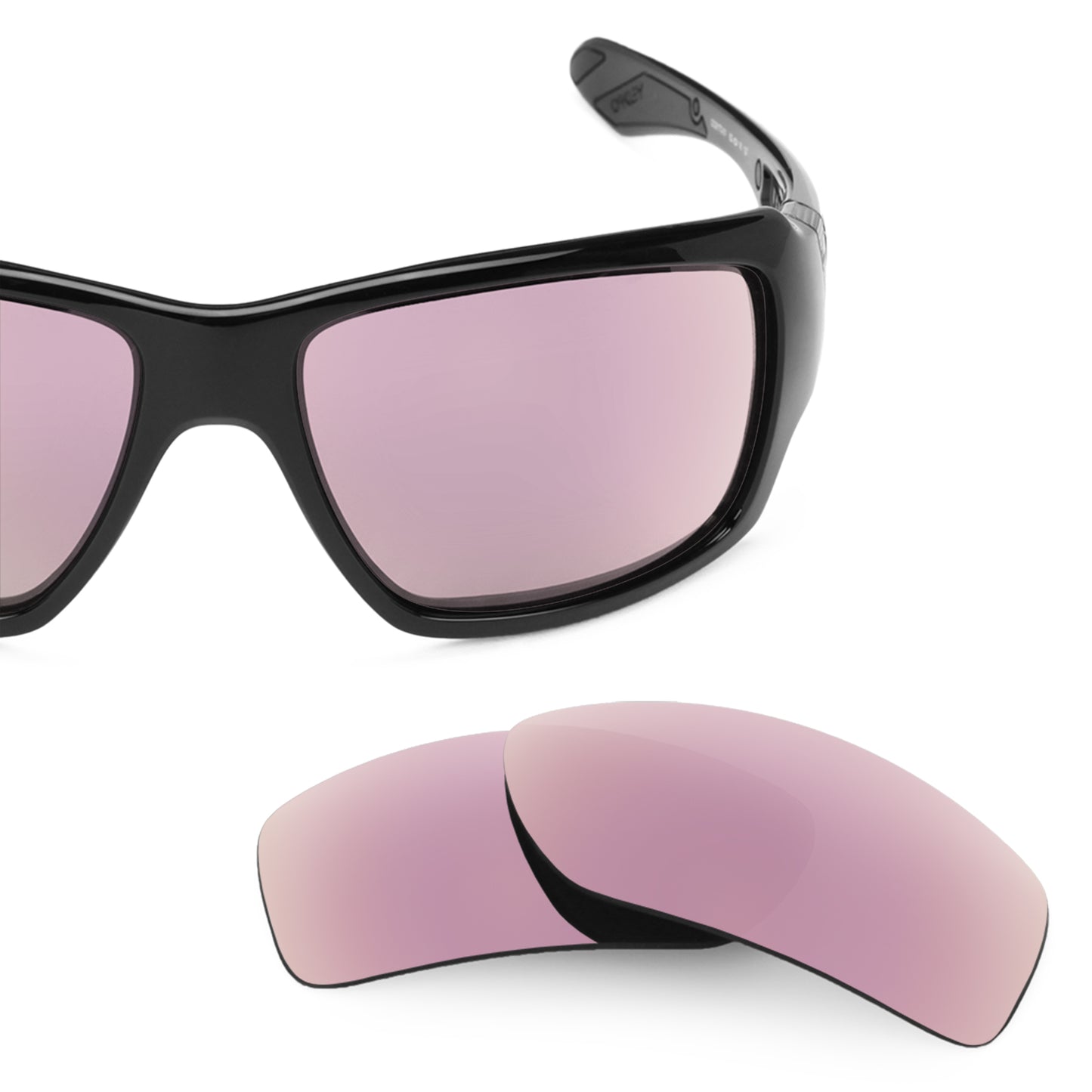 Revant replacement lenses for Oakley Big Taco Non-Polarized Rose Gold