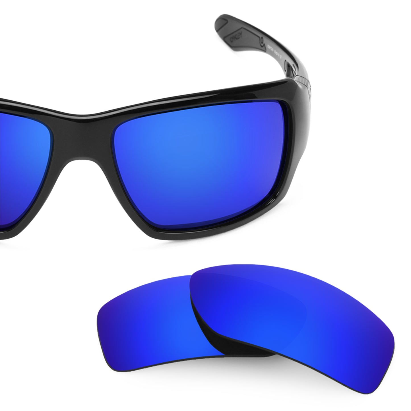 Revant replacement lenses for Oakley Big Taco Polarized Tidal Blue