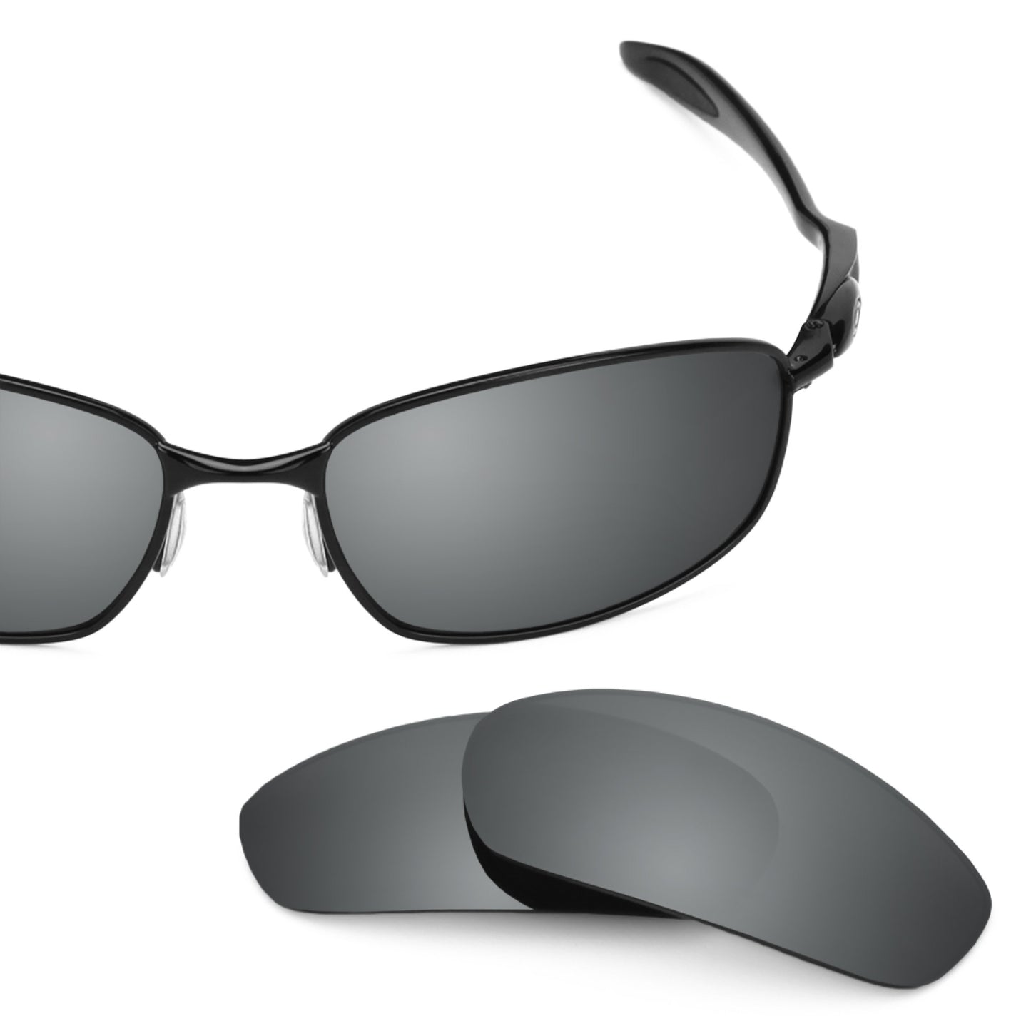 Revant replacement lenses for Oakley Blender Polarized Black Chrome