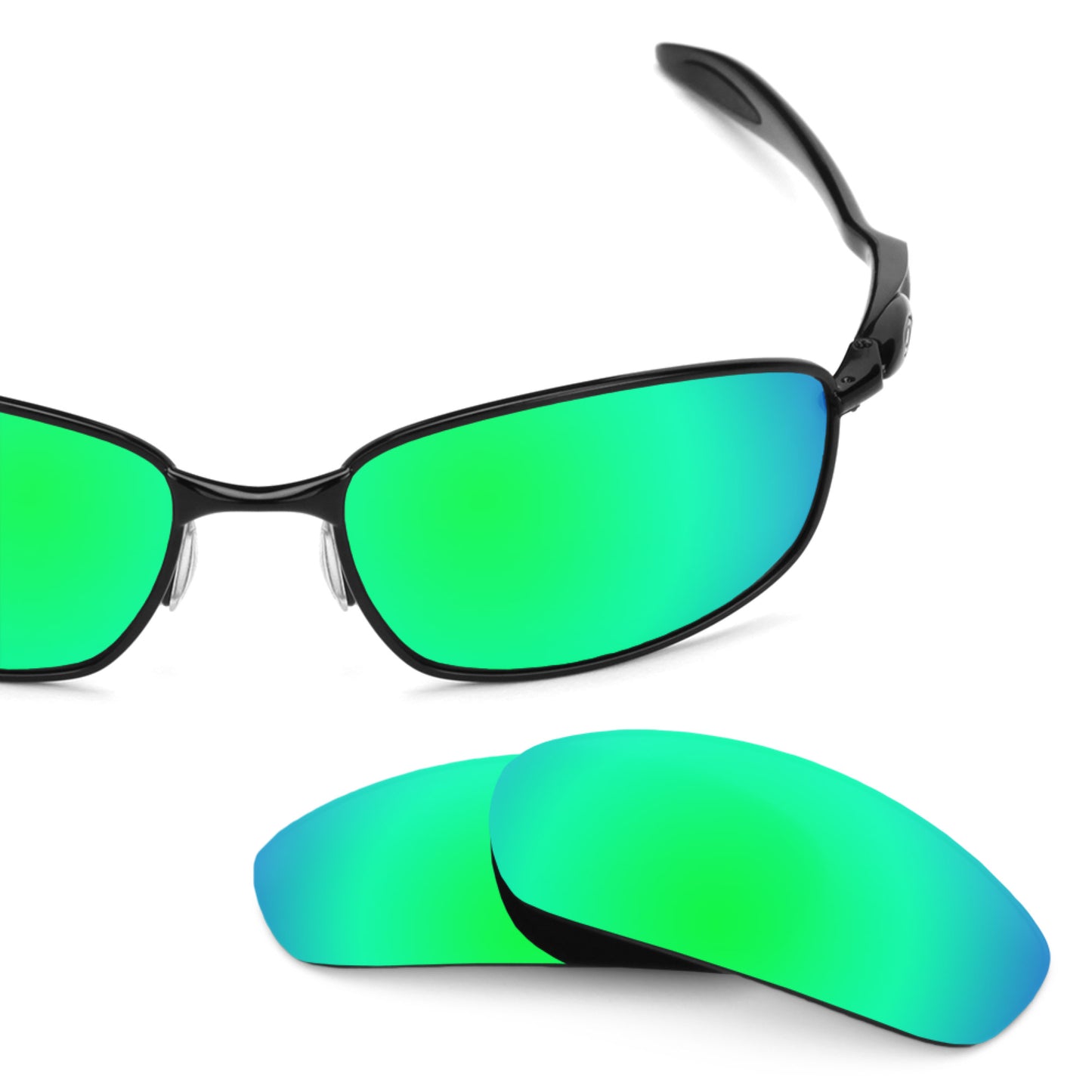 Revant replacement lenses for Oakley Blender Elite Polarized Emerald Green