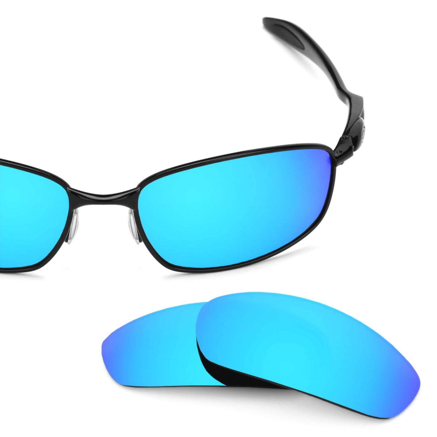 Revant replacement lenses for Oakley Blender Polarized Ice Blue