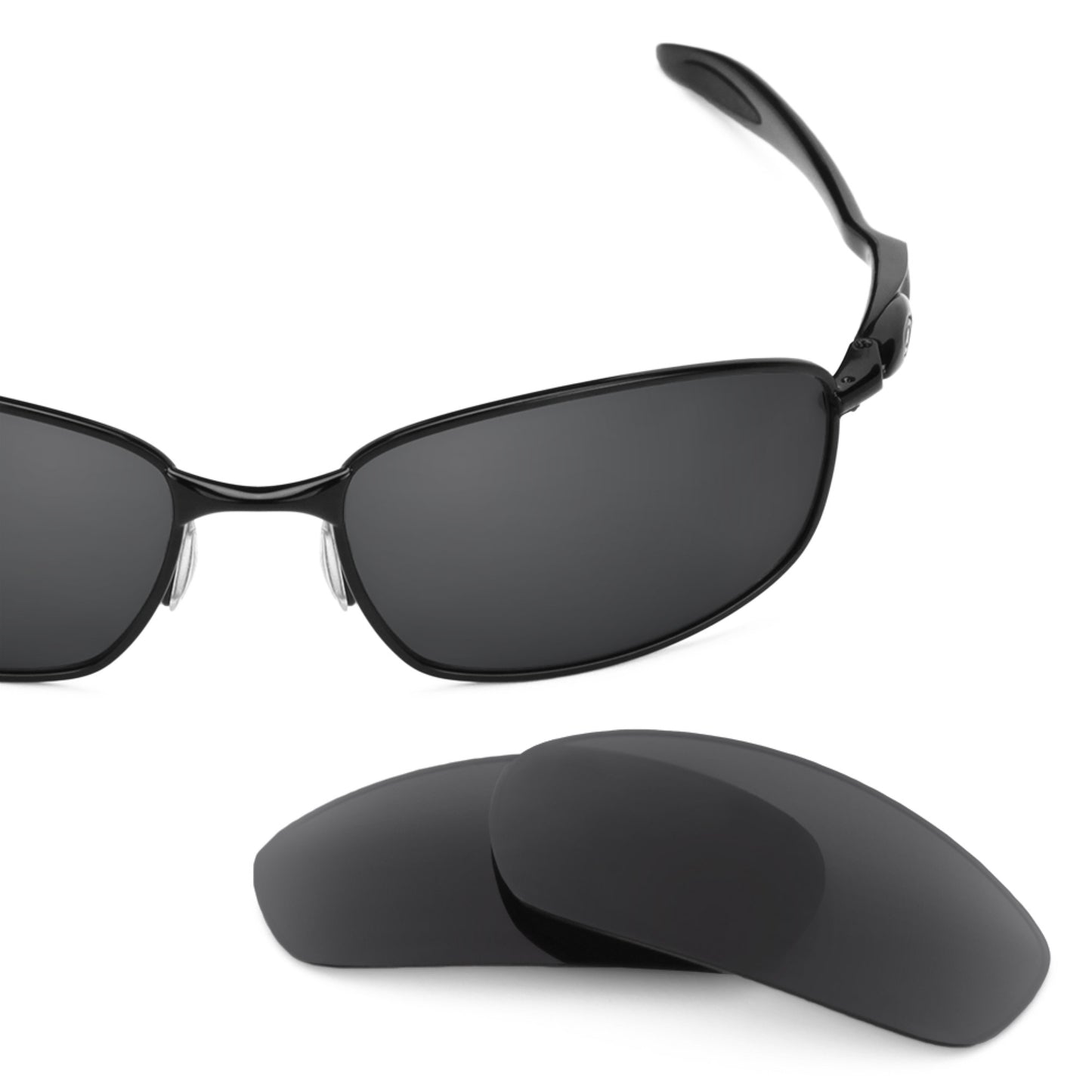 Revant replacement lenses for Oakley Blender Polarized Stealth Black