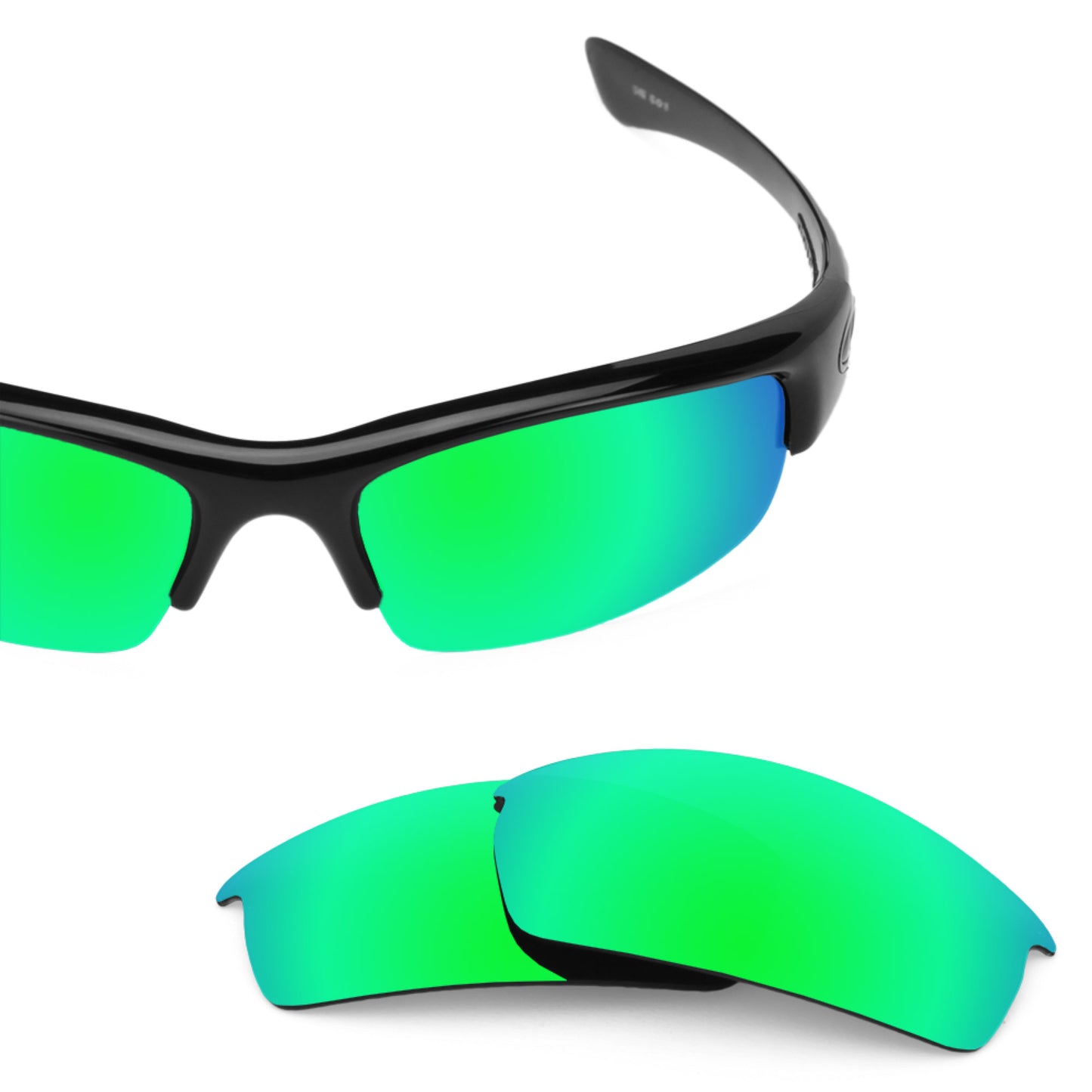 Revant replacement lenses for Oakley Bottlecap Elite Polarized Emerald Green
