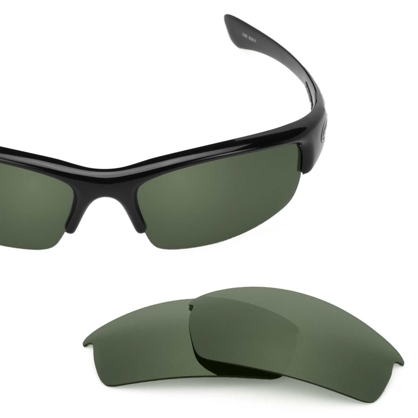 Revant replacement lenses for Oakley Bottlecap Elite Polarized Gray Green