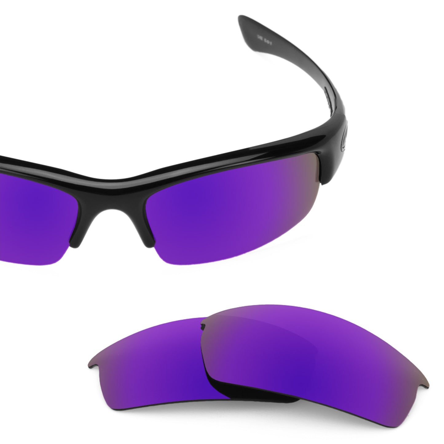 Revant replacement lenses for Oakley Bottlecap Elite Polarized Plasma Purple