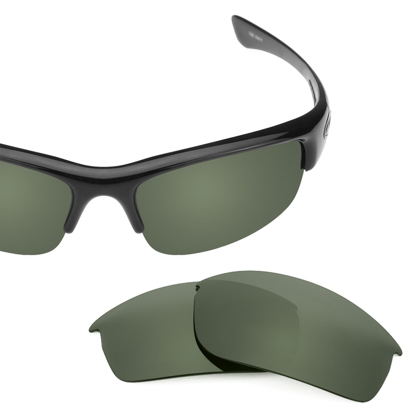 Revant replacement lenses for Oakley Bottlecap XL Elite Polarized Gray Green