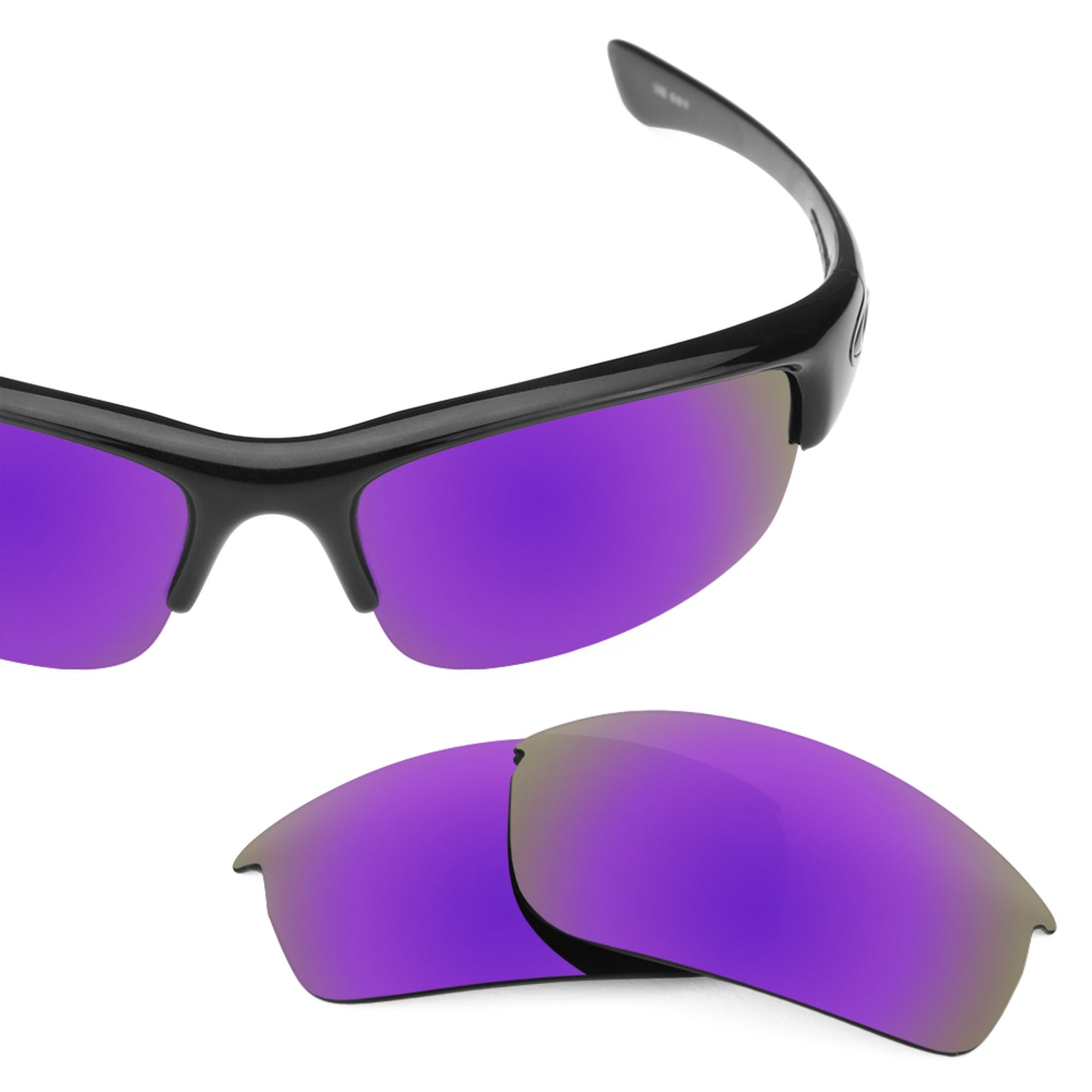 Revant replacement lenses for Oakley Bottlecap XL Elite Polarized Plasma Purple