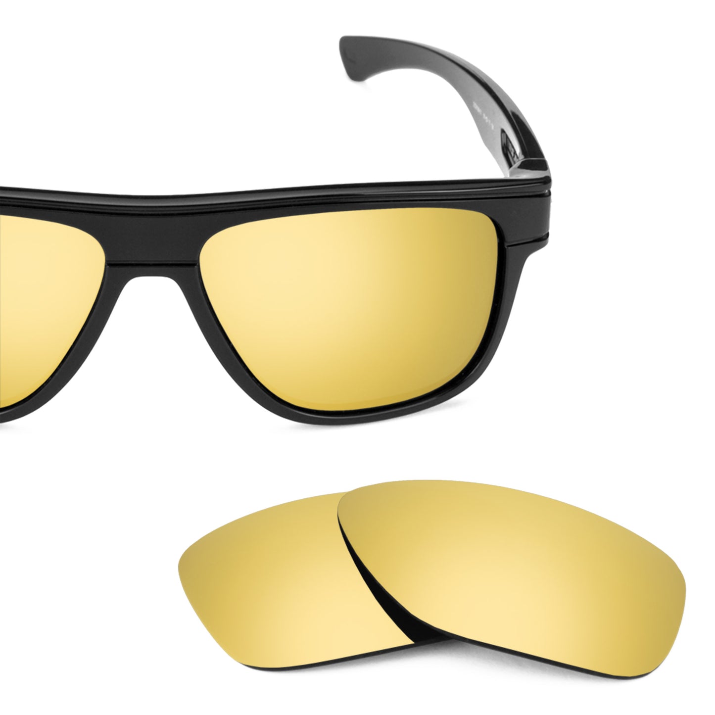 Revant replacement lenses for Oakley Breadbox Polarized Flare Gold