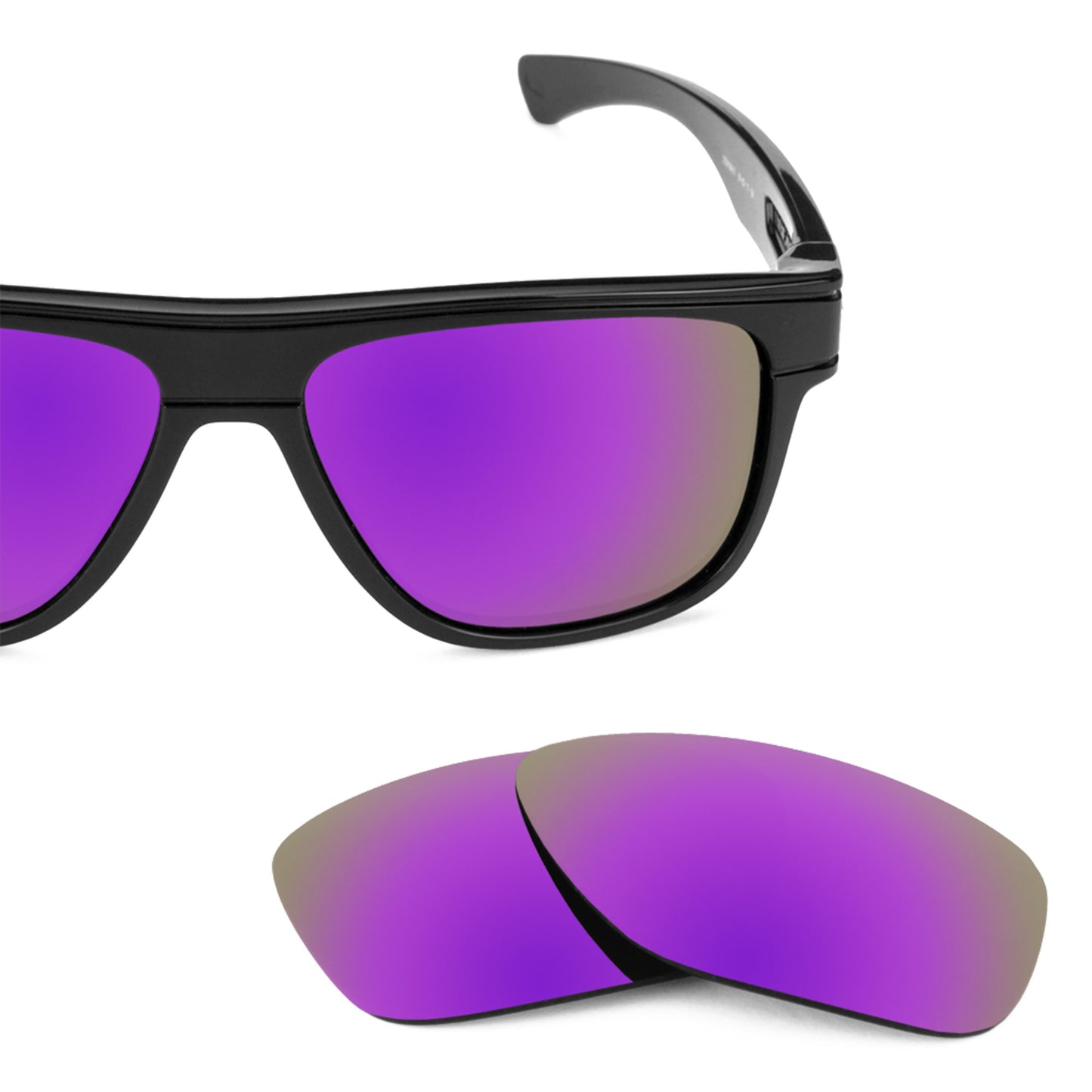 Revant replacement lenses for Oakley Breadbox Polarized Plasma Purple