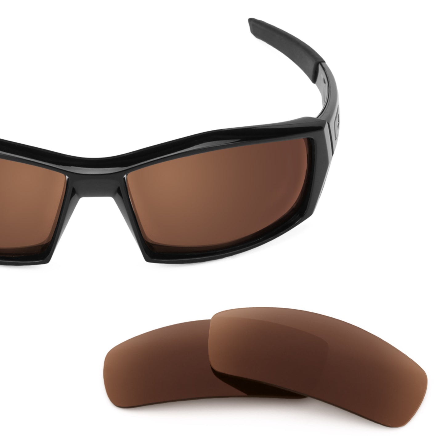 Revant replacement lenses for Oakley Canteen (2006) Elite Polarized Dark Brown