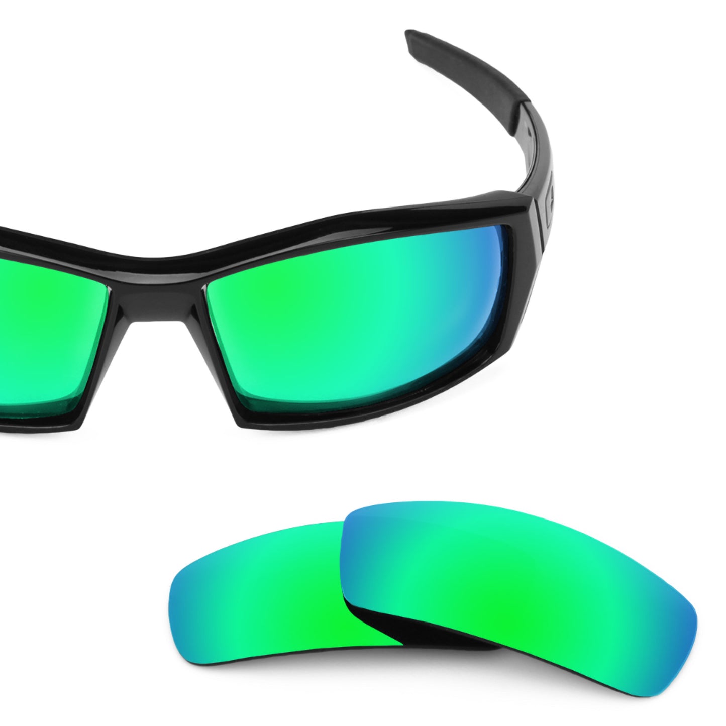 Revant replacement lenses for Oakley Canteen (2006) Elite Polarized Emerald Green