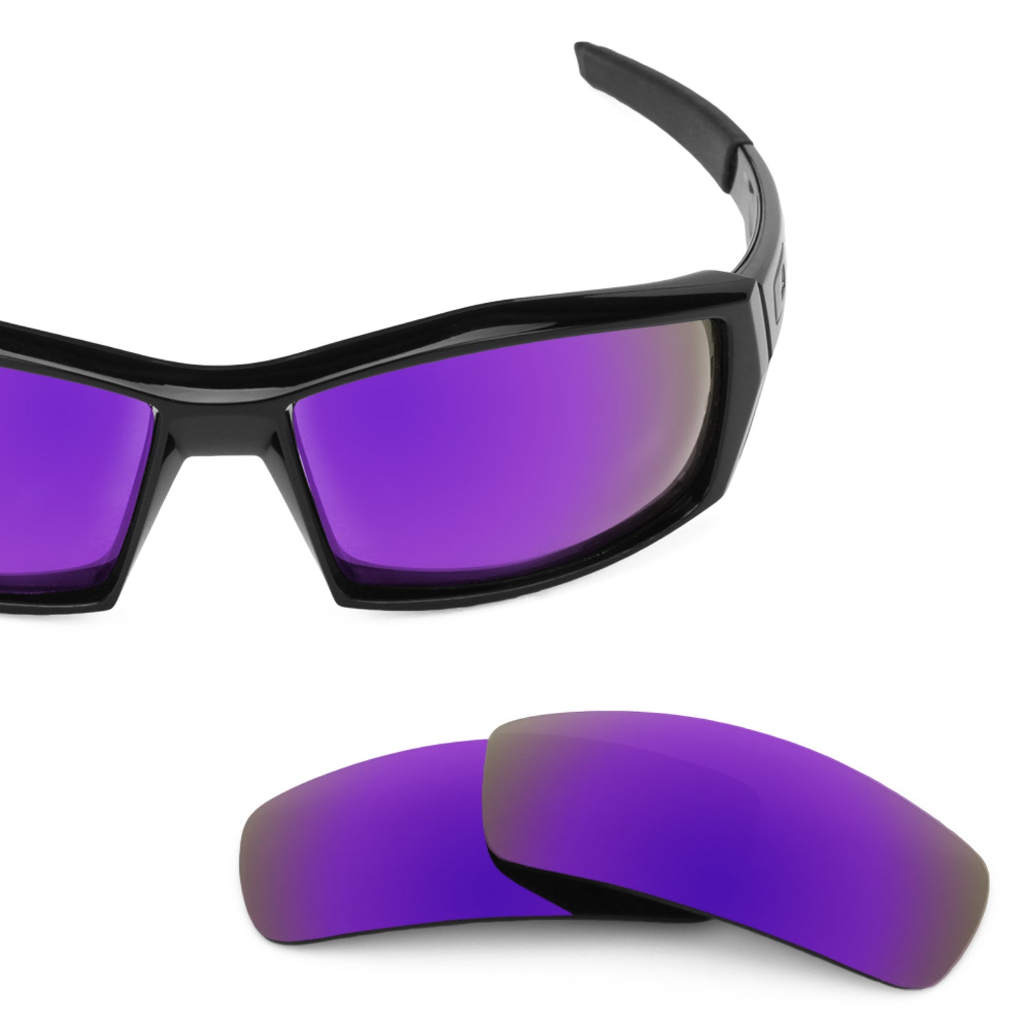 Revant replacement lenses for Oakley Canteen (2006) Elite Polarized Plasma Purple