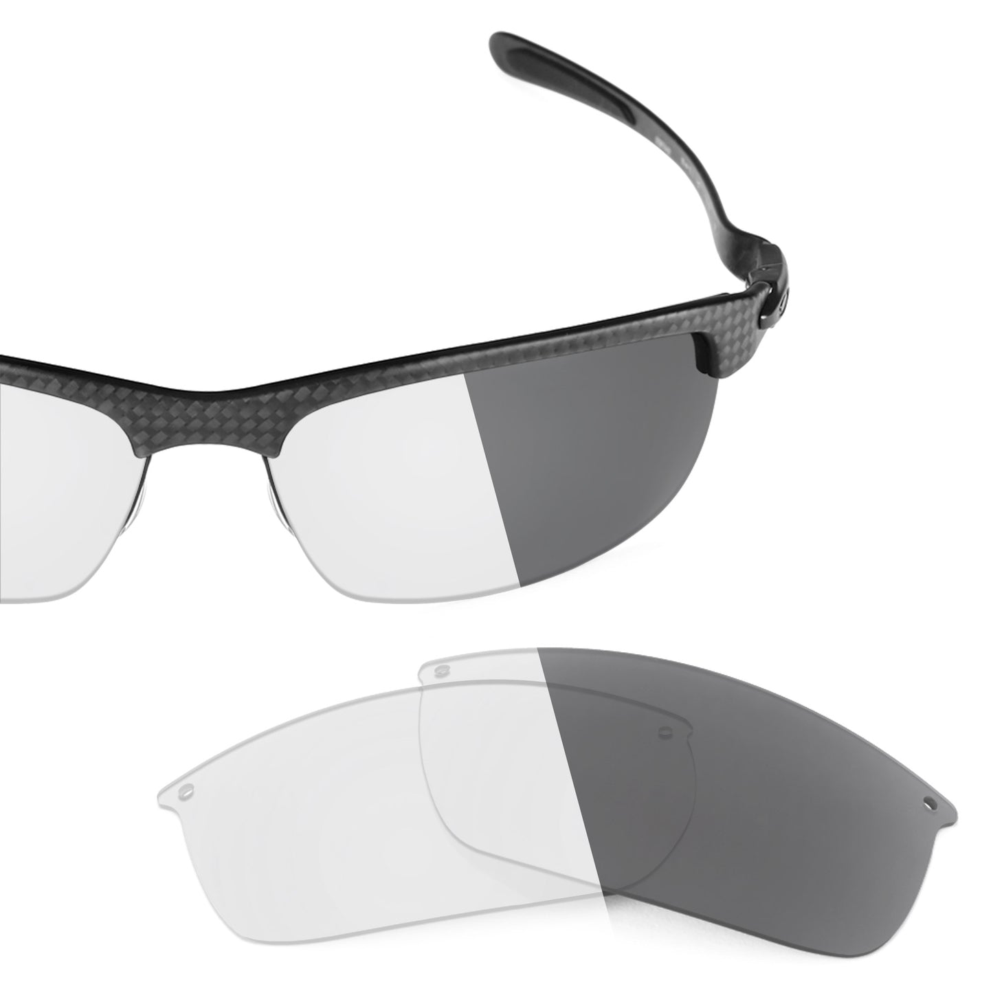 Revant replacement lenses for Oakley Carbon Blade Non-Polarized Adapt Gray Photochromic