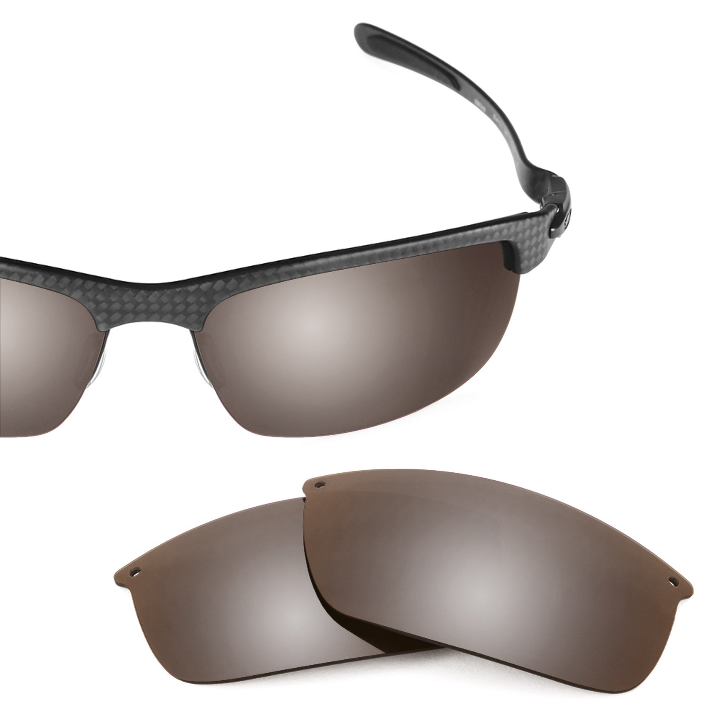 Revant replacement lenses for Oakley Carbon Blade Polarized Flash Bronze