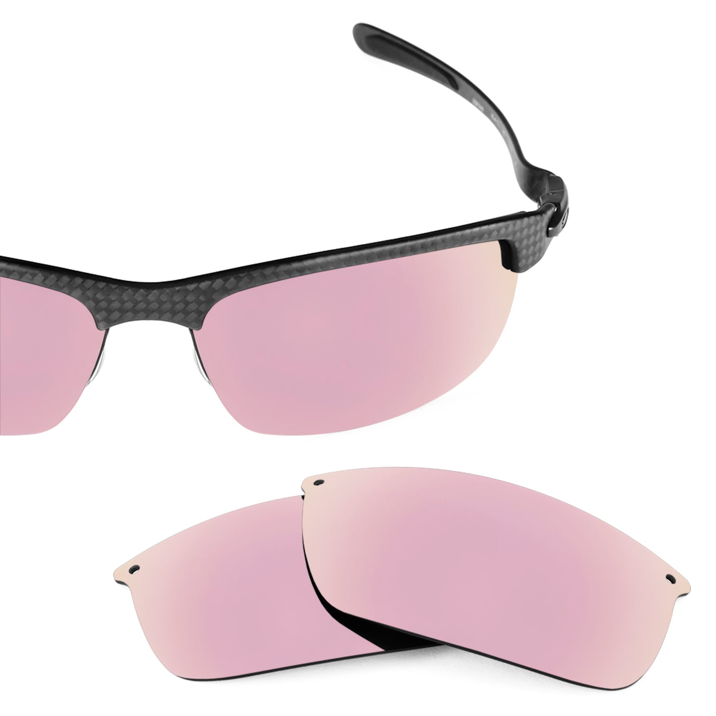 Revant replacement lenses for Oakley Carbon Blade Non-Polarized Rose Gold