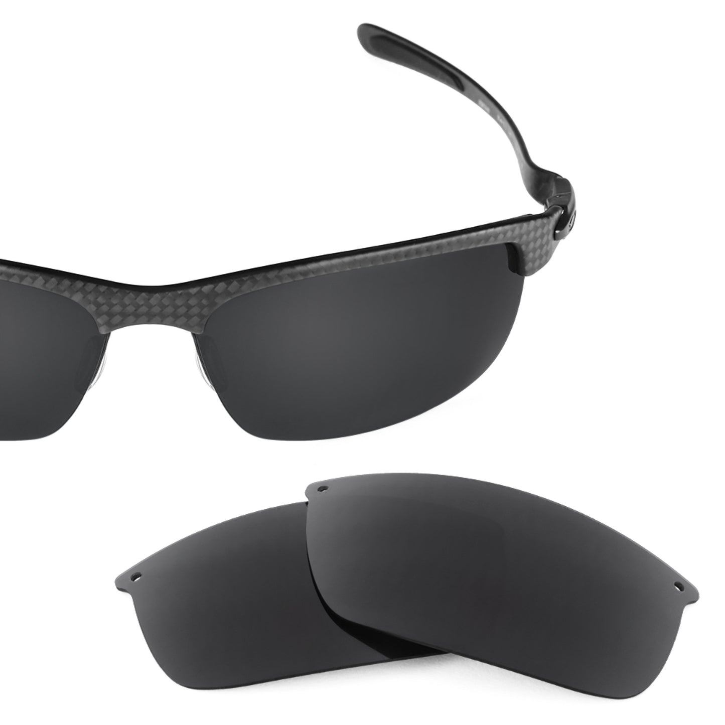 Revant replacement lenses for Oakley Carbon Blade Elite Polarized Stealth Black
