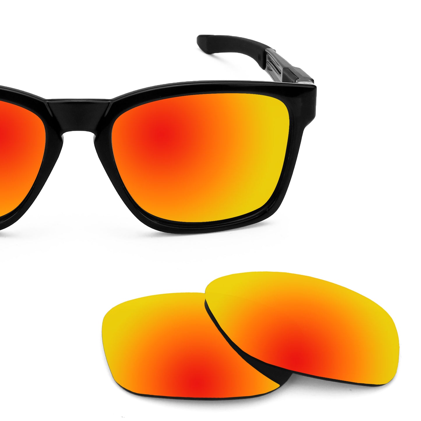 Revant replacement lenses for Oakley Catalyst Polarized Fire Red