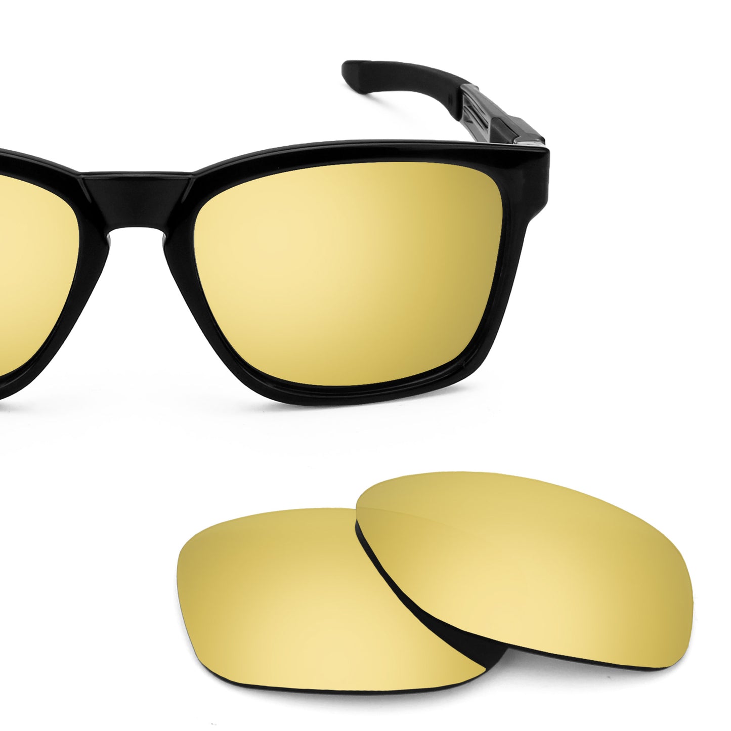 Revant replacement lenses for Oakley Catalyst Polarized Flare Gold