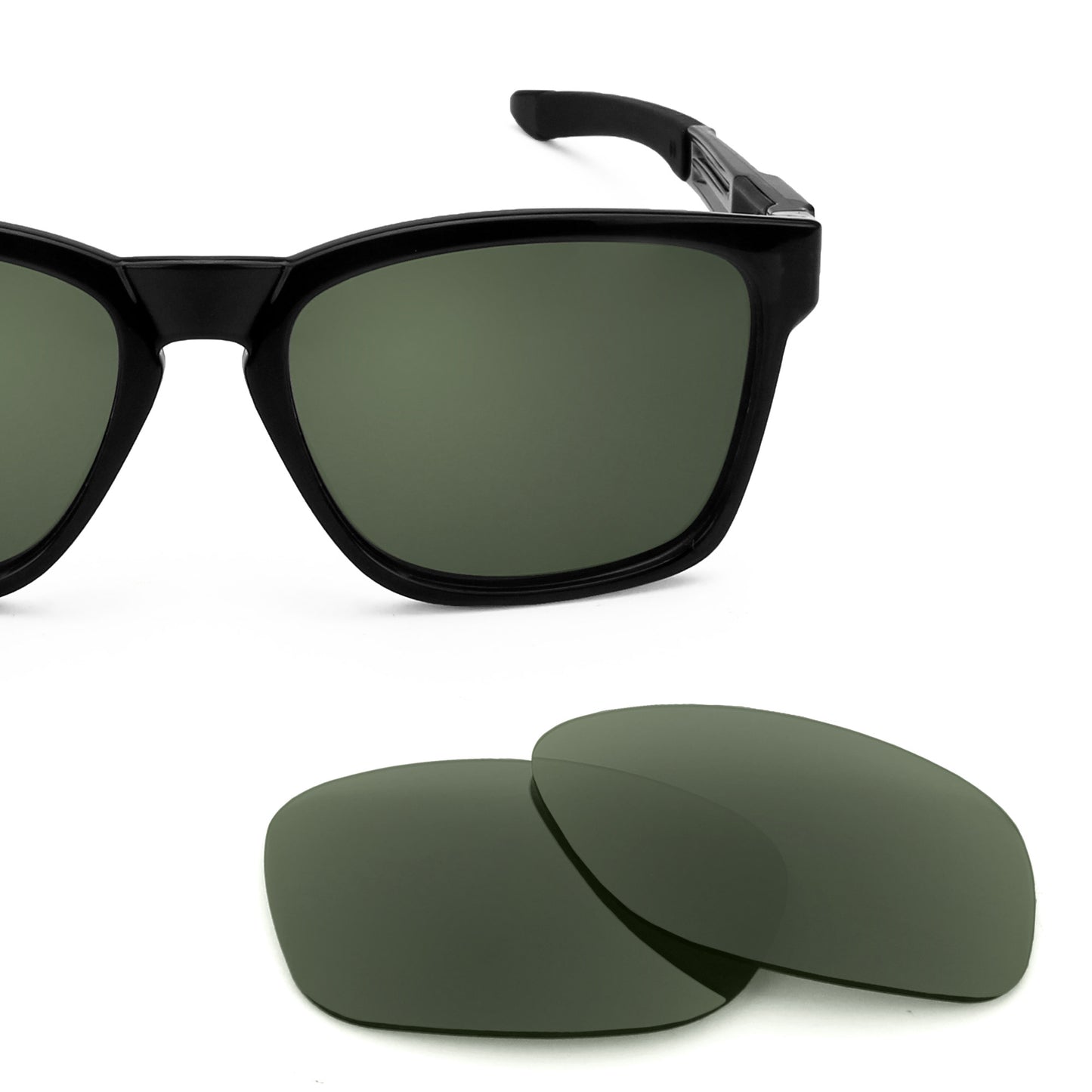 Revant replacement lenses for Oakley Catalyst Elite Polarized Gray Green