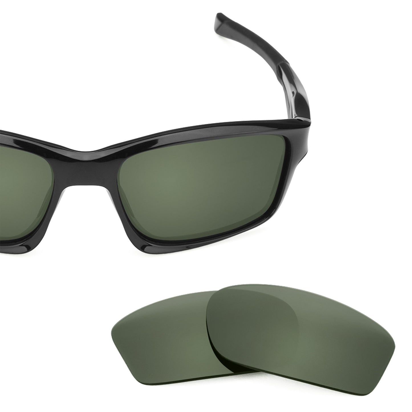 Revant replacement lenses for Oakley Chainlink Elite Polarized Gray Green