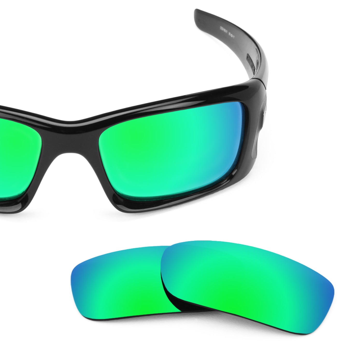 Revant replacement lenses for Oakley Crankcase Non-Polarized Emerald Green