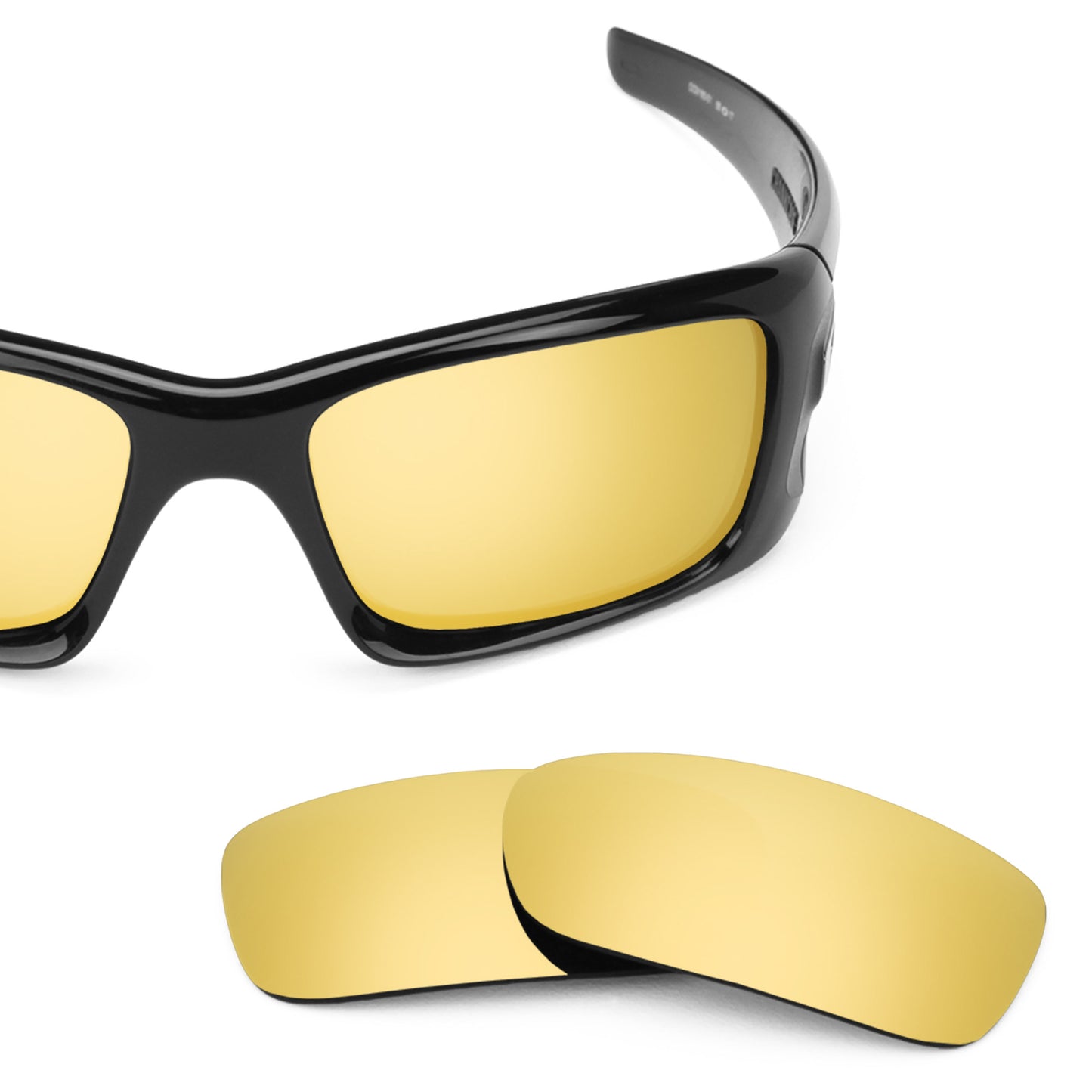 Revant replacement lenses for Oakley Crankcase Polarized Flare Gold