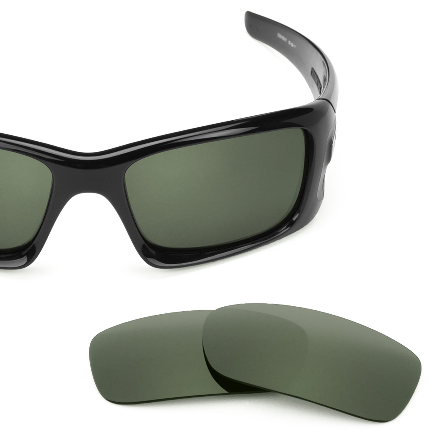 Revant replacement lenses for Oakley Crankcase Elite Polarized Gray Green