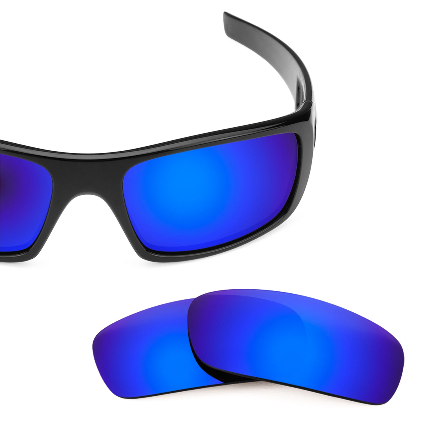 Revant replacement lenses for Oakley Crankshaft Non-Polarized Tidal Blue