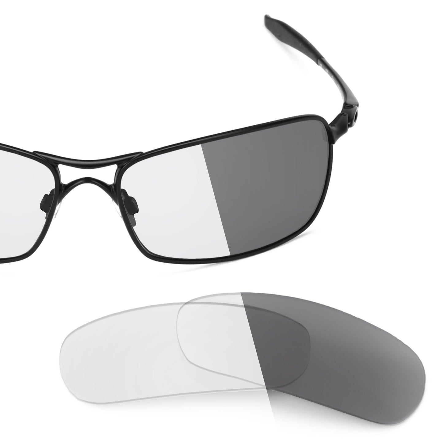 Revant replacement lenses for Oakley Crosshair 2.0 Non-Polarized Adapt Gray Photochromic