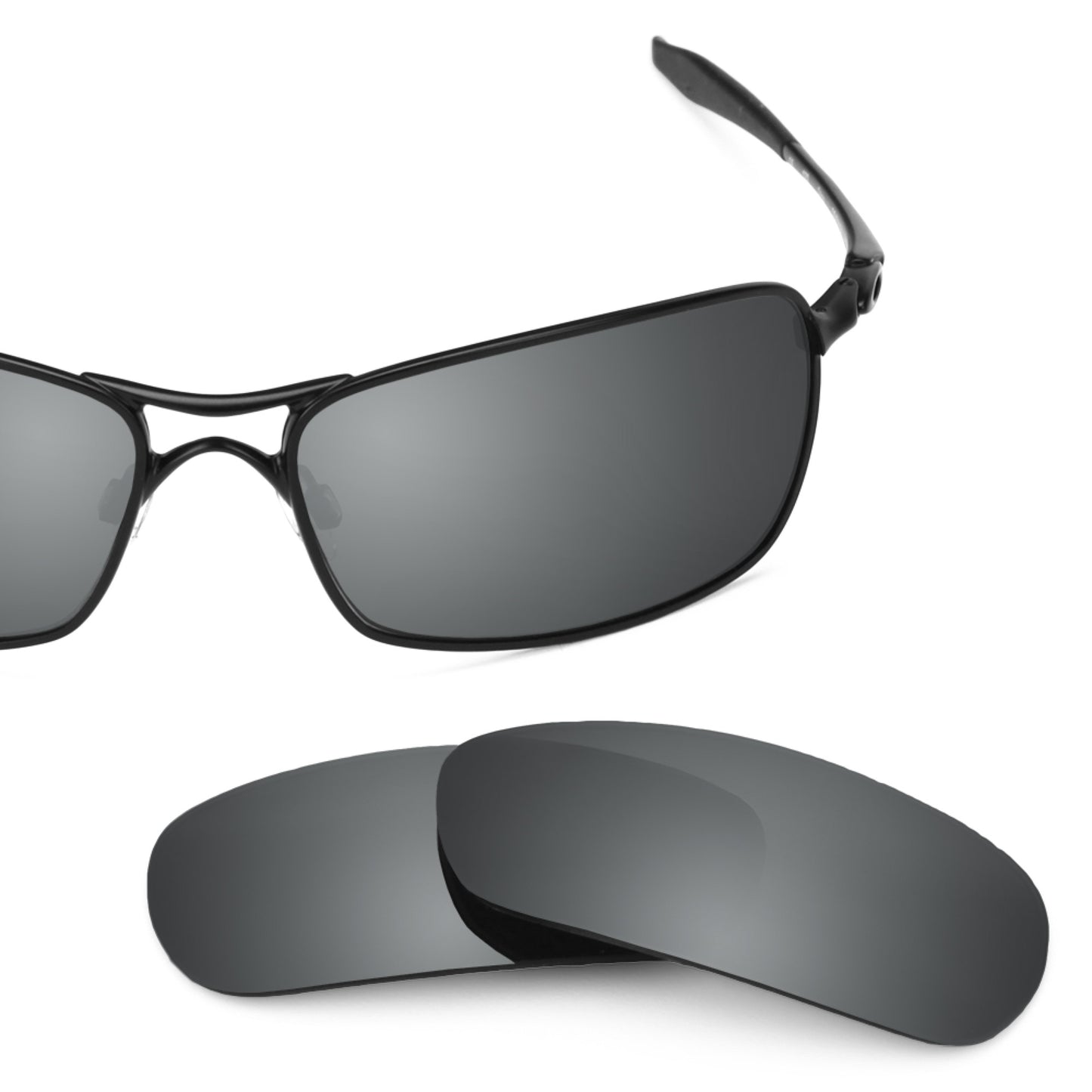 Revant replacement lenses for Oakley Crosshair 2.0 Elite Polarized Black Chrome