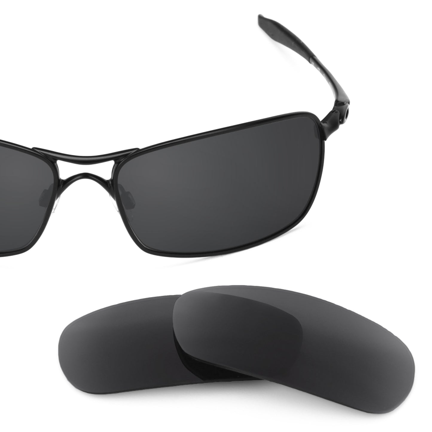 Revant replacement lenses for Oakley Crosshair 2.0 Polarized Stealth Black