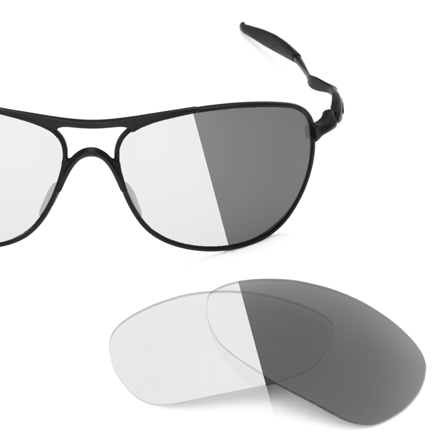 Revant replacement lenses for Oakley Crosshair (2012) Non-Polarized Adapt Gray Photochromic