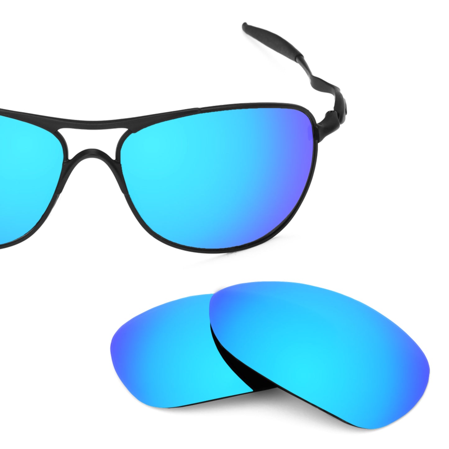 Revant replacement lenses for Oakley Crosshair (2012) Non-Polarized Ice Blue