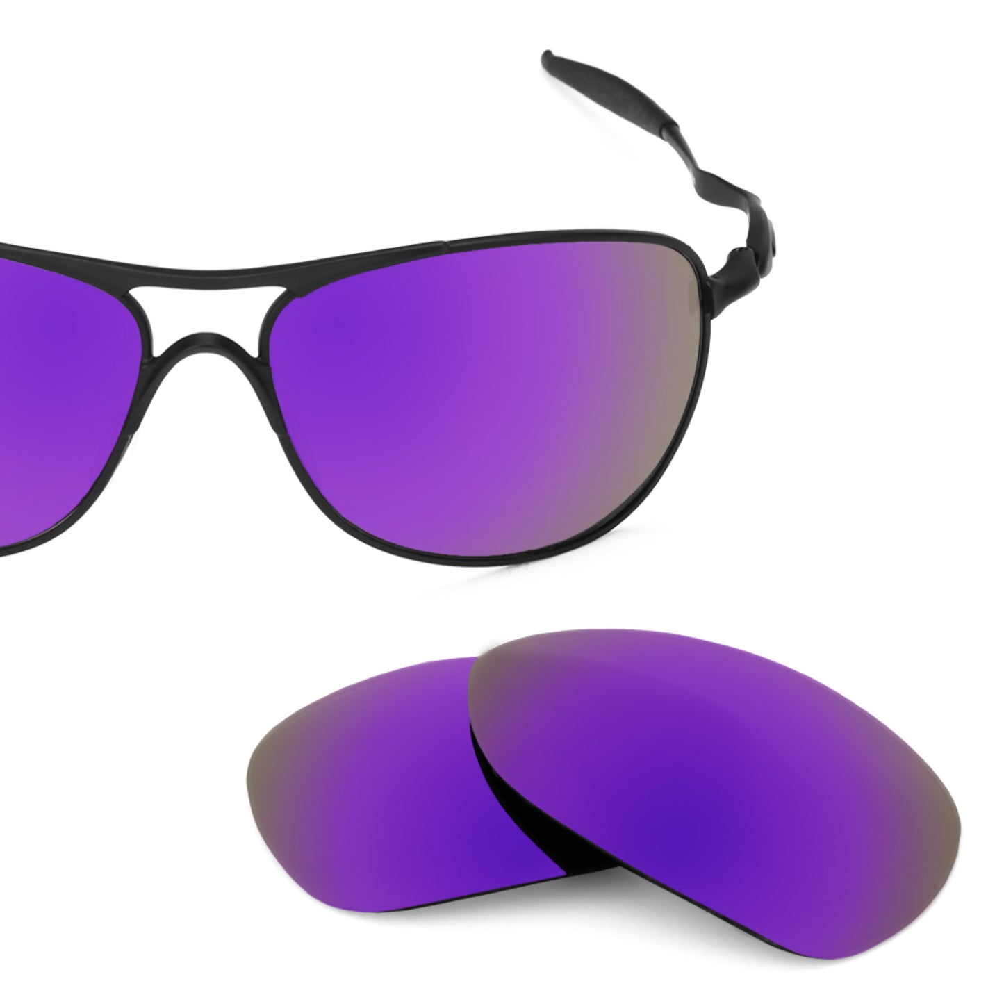 Revant replacement lenses for Oakley Crosshair (2012) Elite Polarized Plasma Purple