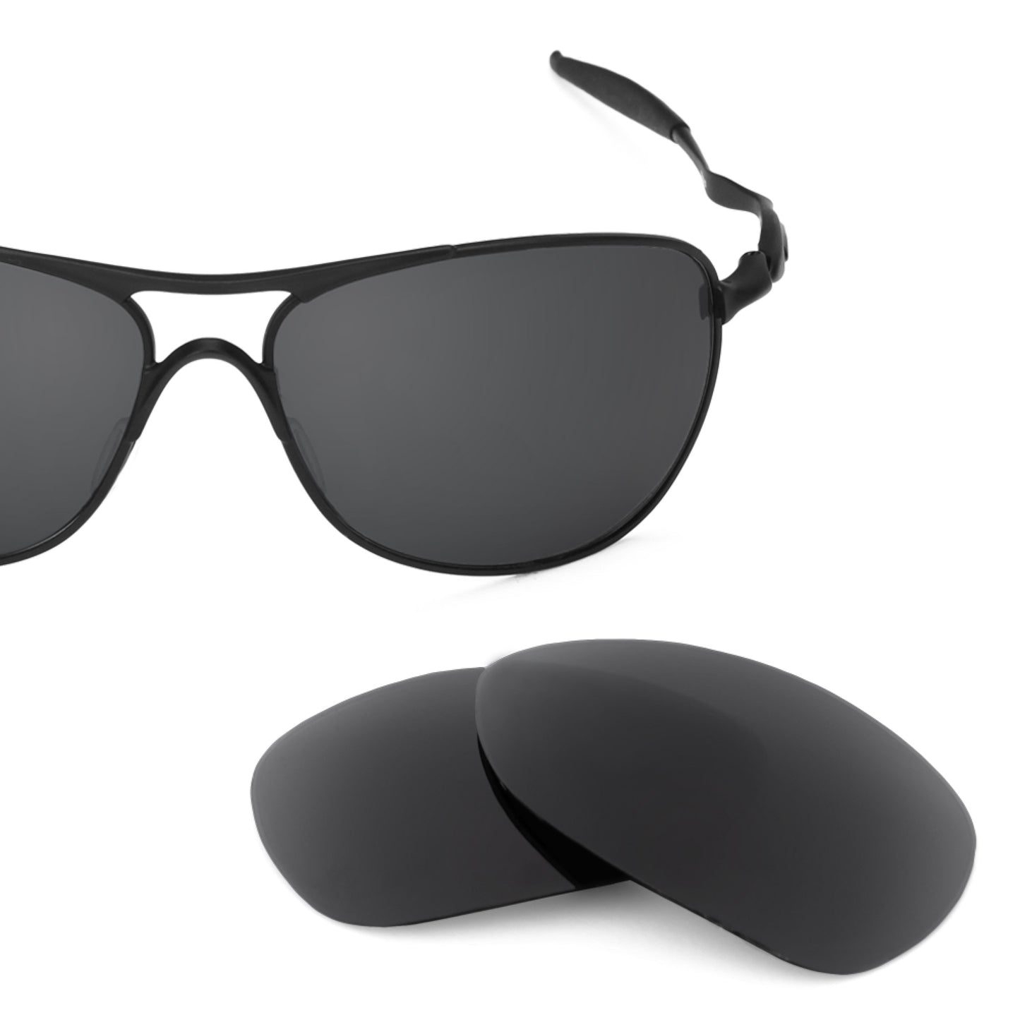 Revant replacement lenses for Oakley Crosshair (2012) Elite Polarized Stealth Black