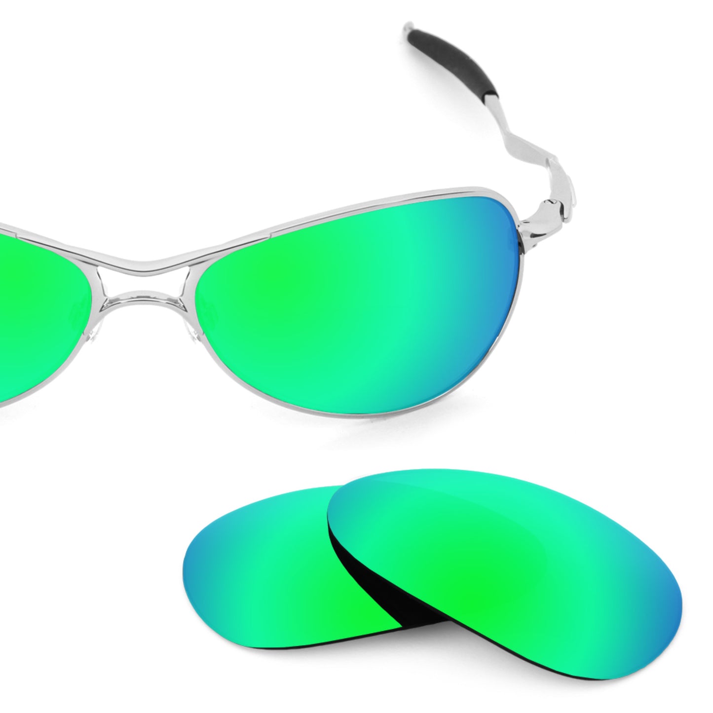 Revant replacement lenses for Oakley Crosshair S Non-Polarized Emerald Green