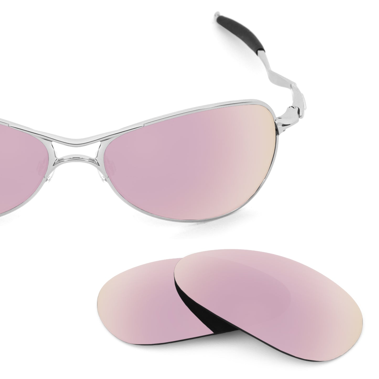 Revant replacement lenses for Oakley Crosshair S Elite Polarized Rose Gold