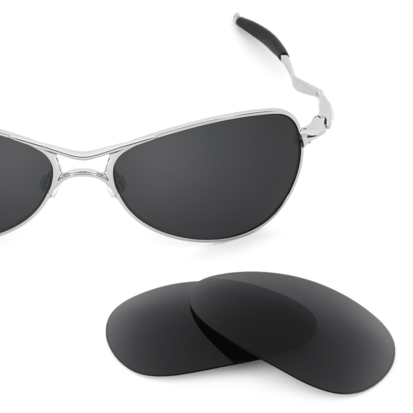 Revant replacement lenses for Oakley Crosshair S Polarized Stealth Black