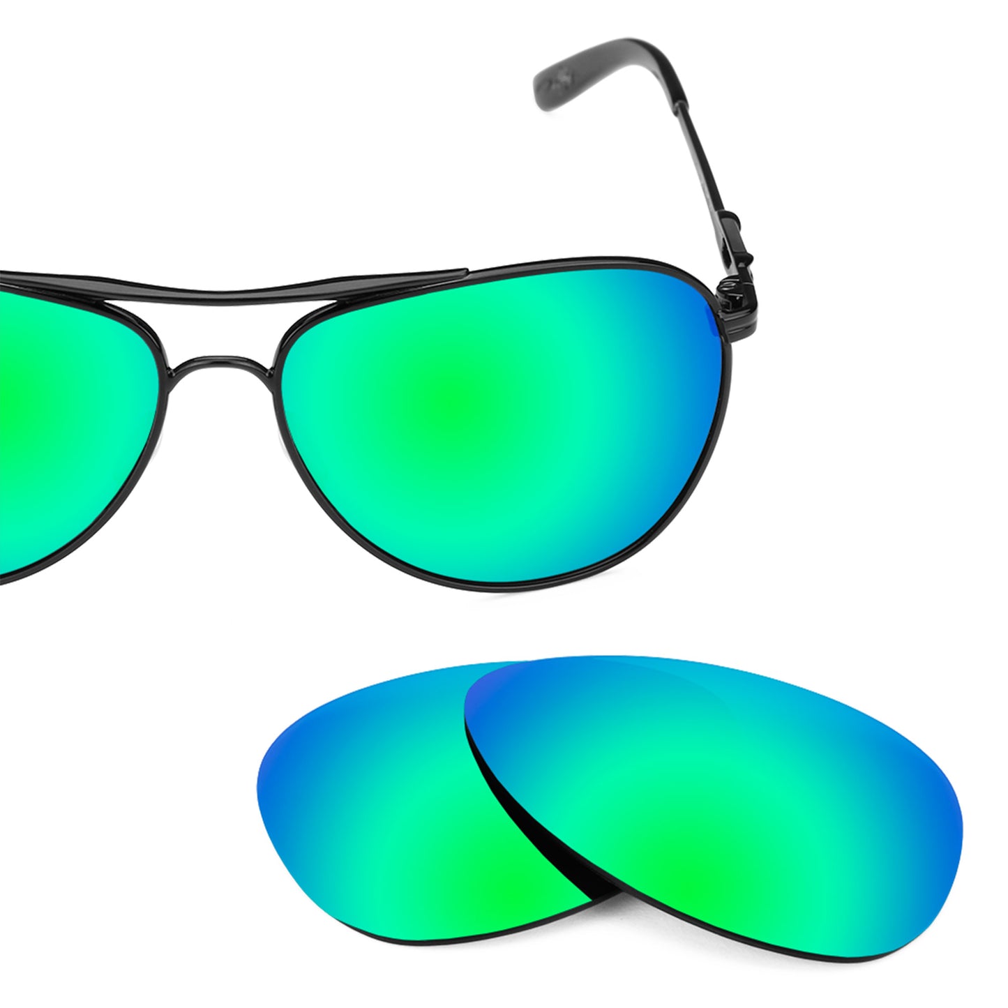 Revant replacement lenses for Oakley Daisy Chain Polarized Emerald Green