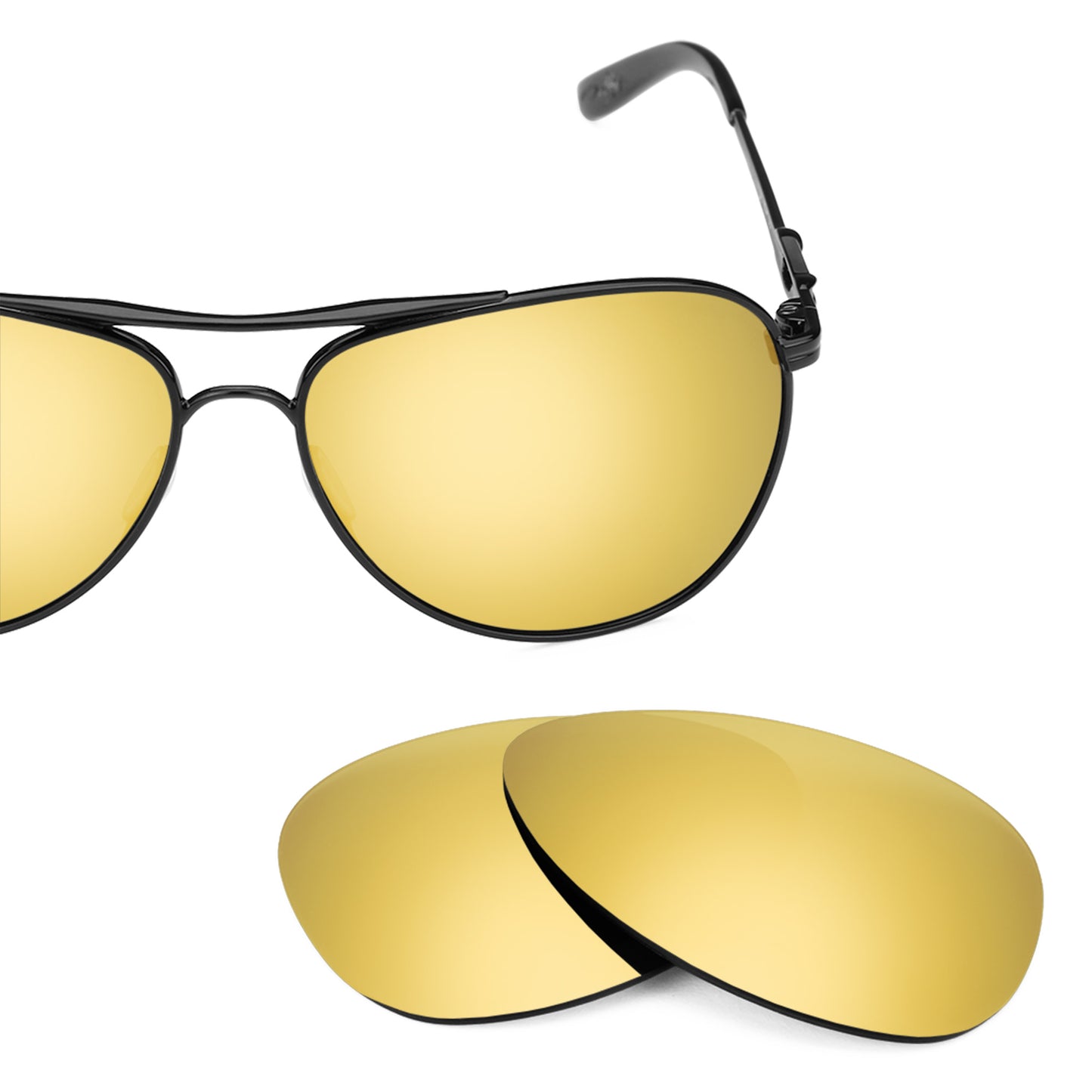 Revant replacement lenses for Oakley Daisy Chain Polarized Flare Gold