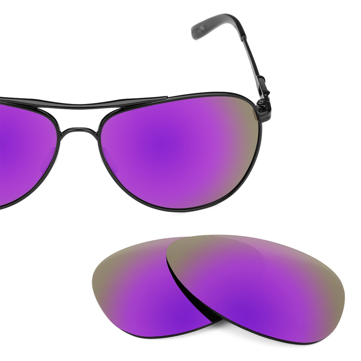 Revant replacement lenses for Oakley Daisy Chain Elite Polarized Plasma Purple