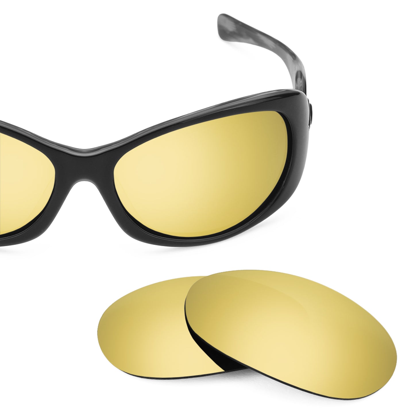 Revant replacement lenses for Oakley Dangerous Polarized Flare Gold