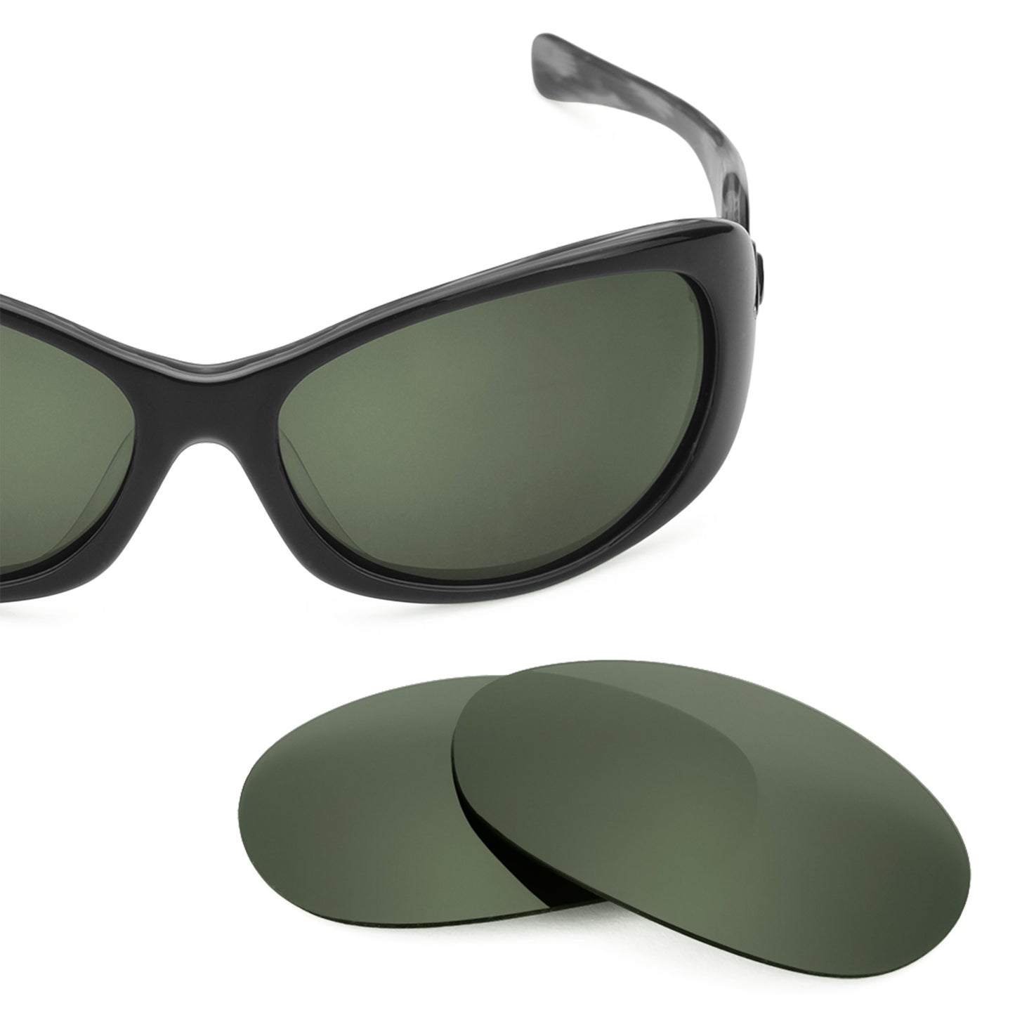 Revant replacement lenses for Oakley Dangerous Elite Polarized Gray Green
