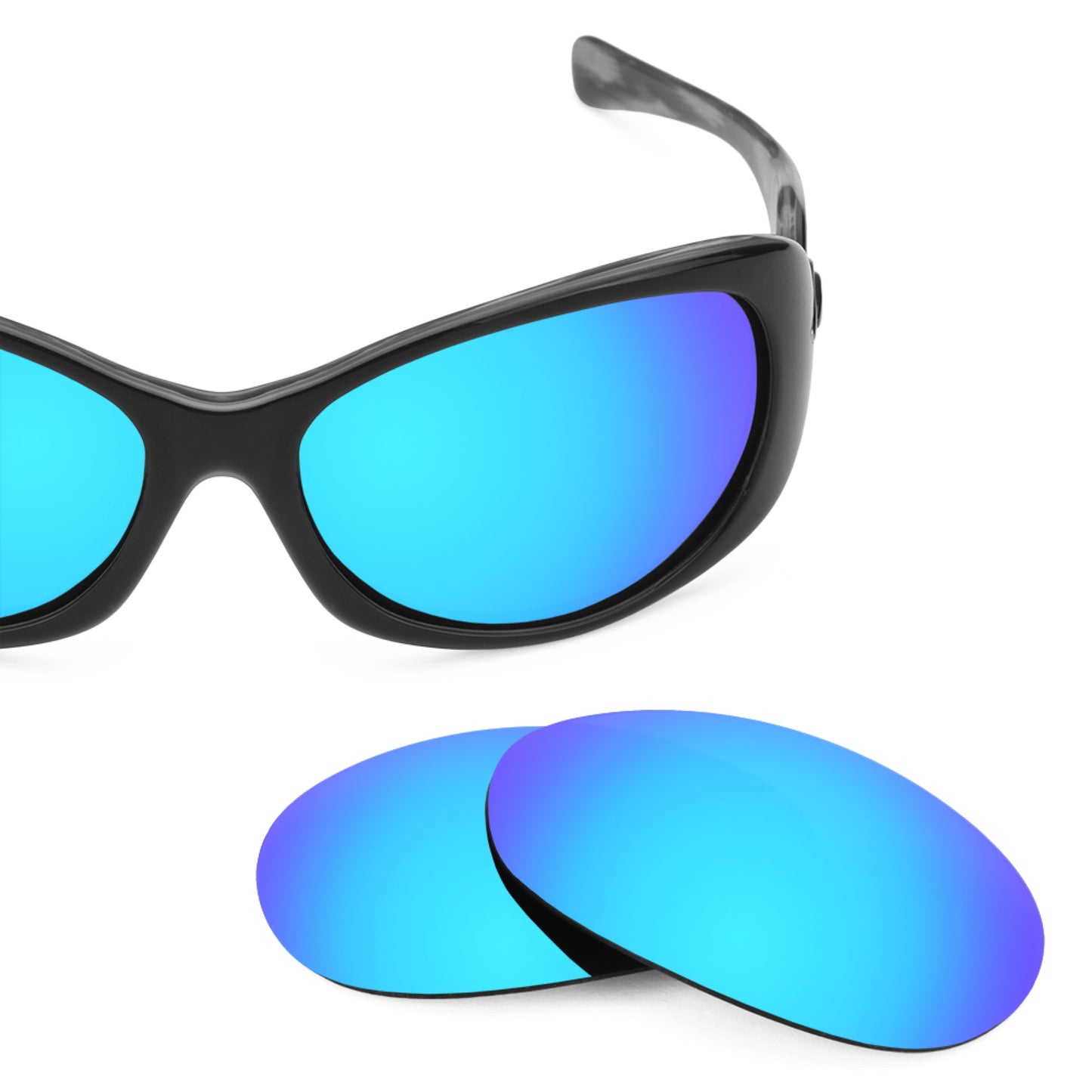 Revant replacement lenses for Oakley Dangerous Polarized Ice Blue