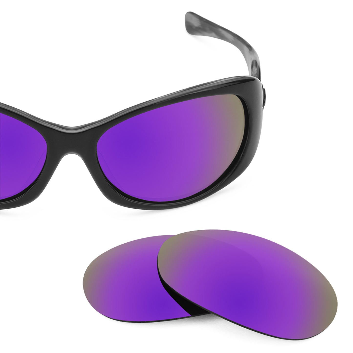 Revant replacement lenses for Oakley Dangerous Elite Polarized Plasma Purple
