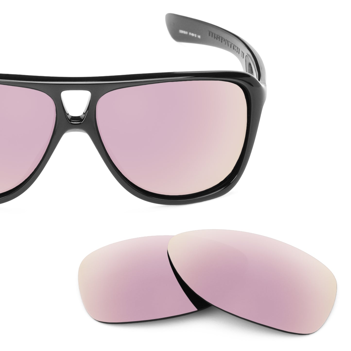 Revant replacement lenses for Oakley Dispatch 2 Elite Polarized Rose Gold
