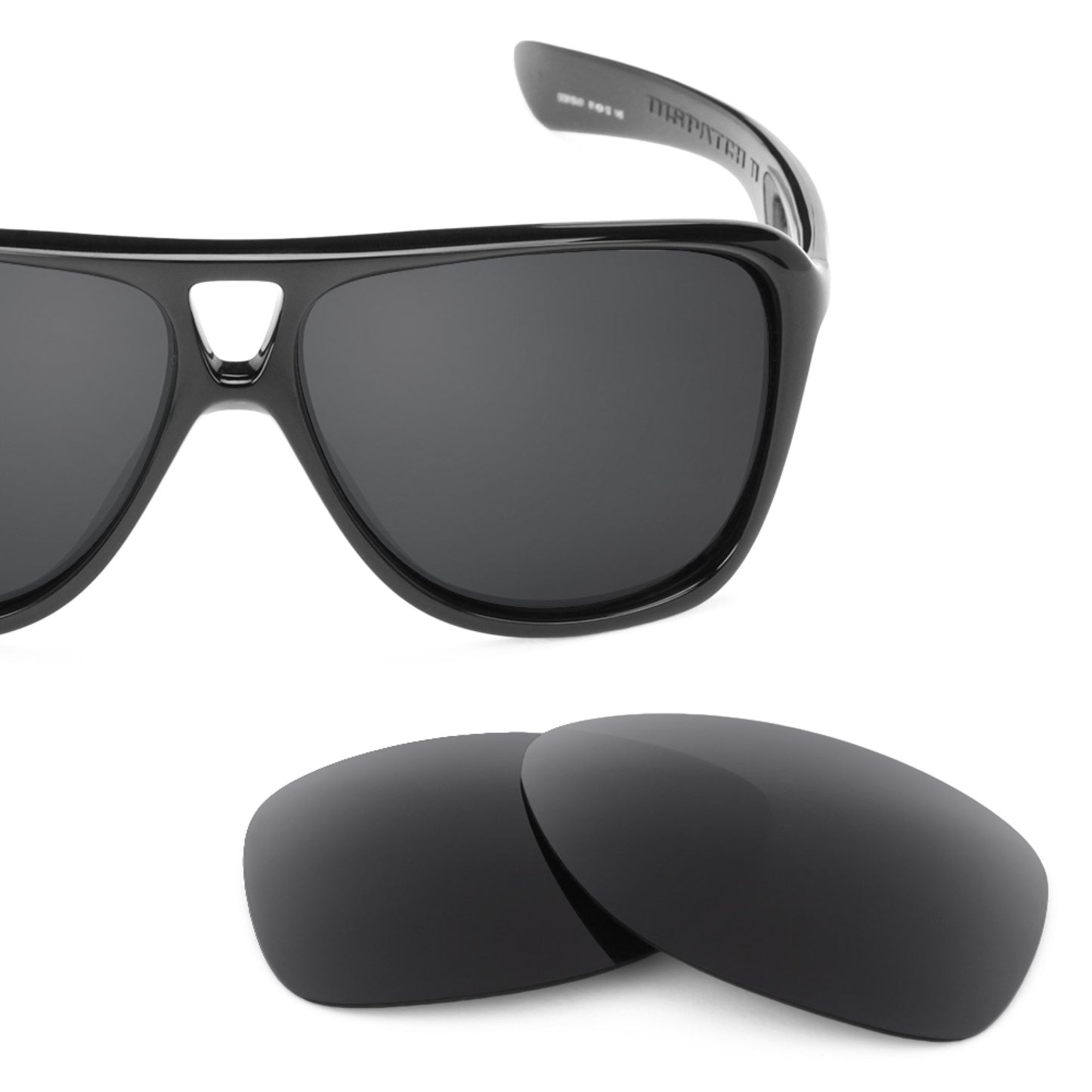 Revant replacement lenses for Oakley Dispatch 2 Non-Polarized Stealth Black