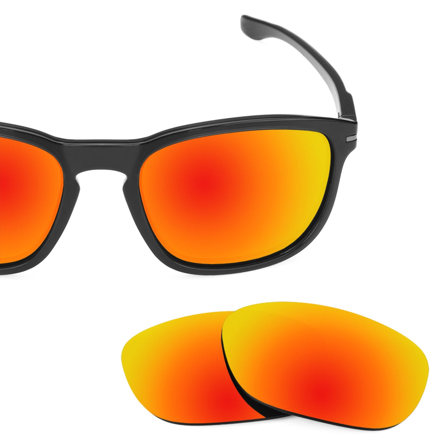 Revant replacement lenses for Oakley Enduro Non-Polarized Fire Red